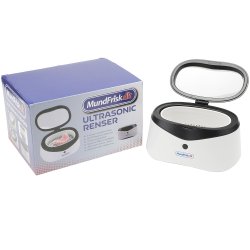 Mundfrisk Ultrasonic Cleaner fr proteser, tandstllning, aligners, munskenor, etc.