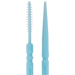 Dentarado Dual Picks 200 stuks Plastic tandenstokers met borstel voor kieren