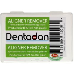 Dentadan Aligner Remover 3 st. Borttagningsmedel fr tandfsten