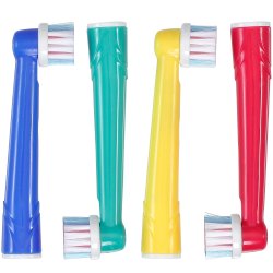 Dentadan Color Clean Brstehoder for Oral-B 8 pcs. Kompatibel