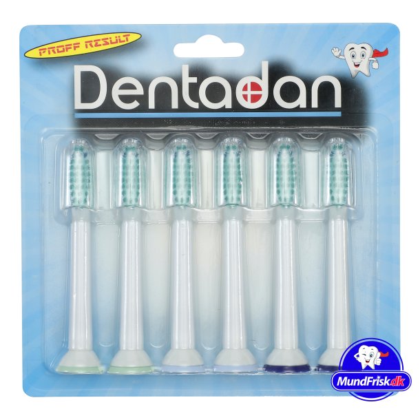 Dentadan Brstehoveder til Philips Sonicare med beskyttelseshtter 6 stk.