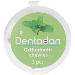 Dentadan Ortodontiske Chewies For Aligners & Braces 3 pcs. MINT