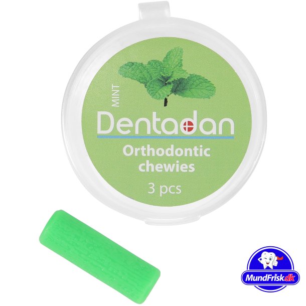 Dentadan Ortodontiska Chewies For Aligners & Braces 3 st. MINT