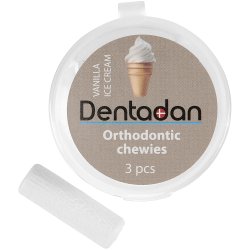 Dentadan Ortodontiske Chewies For Aligners & Braces 3 pcs. ISKREM