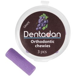 Dentadan Ortodontiske Chewies For Aligners & Braces 3 pcs. DRUE