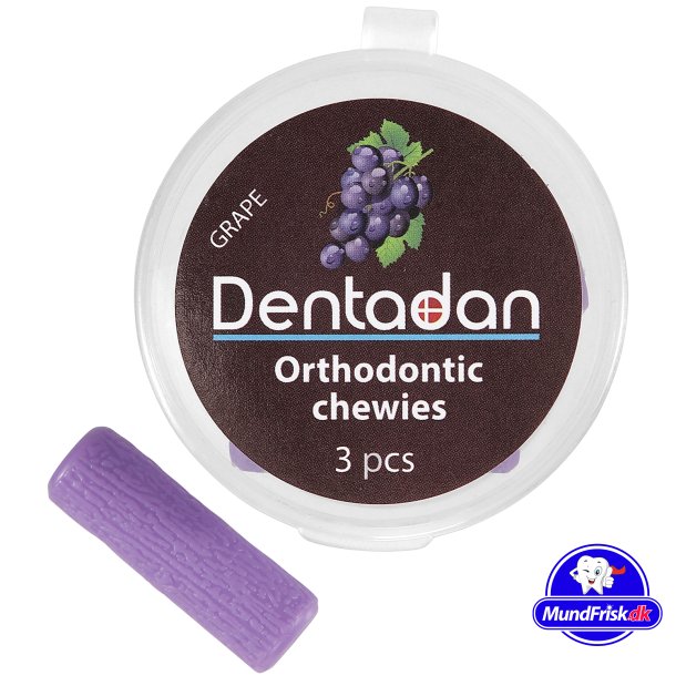 Dentadan Ortodontiska Chewies For Aligners & Braces 3 st. DRUVA