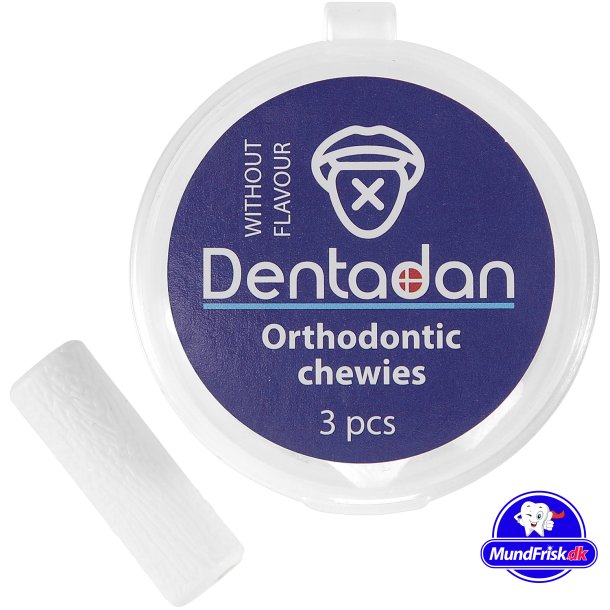 Dentadan Kieferorthopdische Chewies fr Aligner und Zahnspangen 3 Stk. Geschmacklos