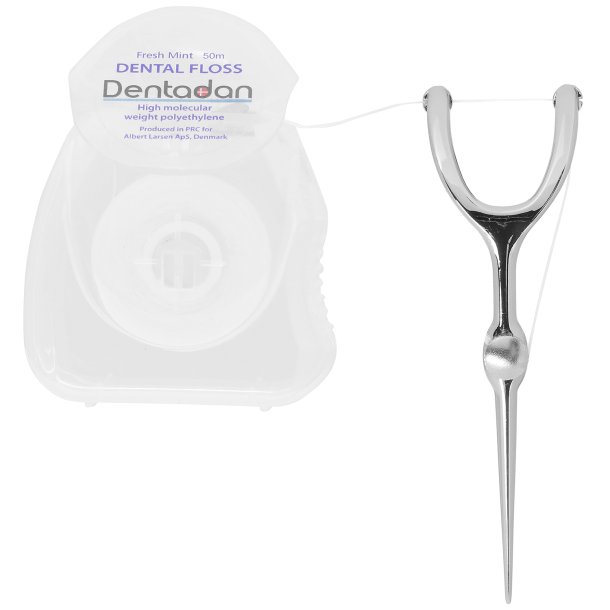 Dentadan Zink Tandtr�dsholder + Tandtr�d 50 mtr. S&Oslash;LV