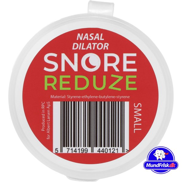SnoreReduze Dilator Nesedilatator for bedre svn og mindre snorking SMALL