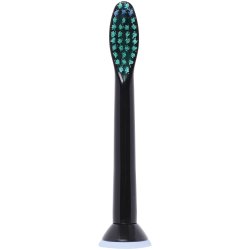 DENTADAN Sorte Brstehoveder til Philips Sonicare med Beskyttelseshtter 6 stk.