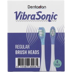 Dentadan VibraSonic brstehoder Regular 4 pcs.