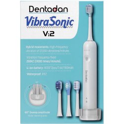 Dentadan VibraSonic V:2 Eltandbrste inkl. 3 Brstehoveder