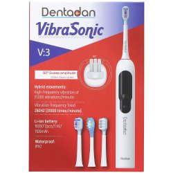 Dentadan VibraSonic V:3 Pro Elektrische Tandenborstel incl. 3 Borstels