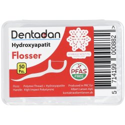 Flosdraad met Hydroxyapatit DENTADAN Flosdraad-beugels 50 stuks