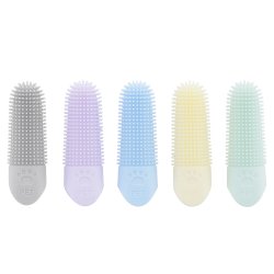 Dentadan Pets Premium FingerBrush � Ultraweiche Silikon-Fingerzahnb�rste f�r Hunde und Katzen