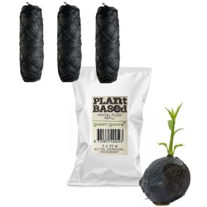 PFAS-vapaa hammaslanka Green-Goose Hiili 3 x 30 mtr.