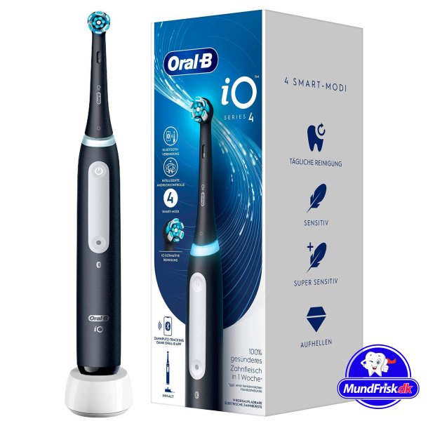 Oral-B iO El-tandbrste Series 4 Matt Black