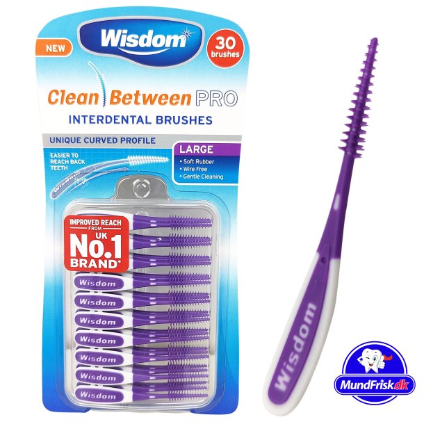 Wisdom Clean Between Pro LARGE Soft Rubber Toothpicks