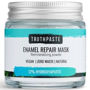 Natürliche Hydroxyapatit Zahnpasta TRUTHPASTE Enamel Repair Mask  Intensive Zahnschmelzpflege mit 12 % Hydroxyapatit (30 ml)