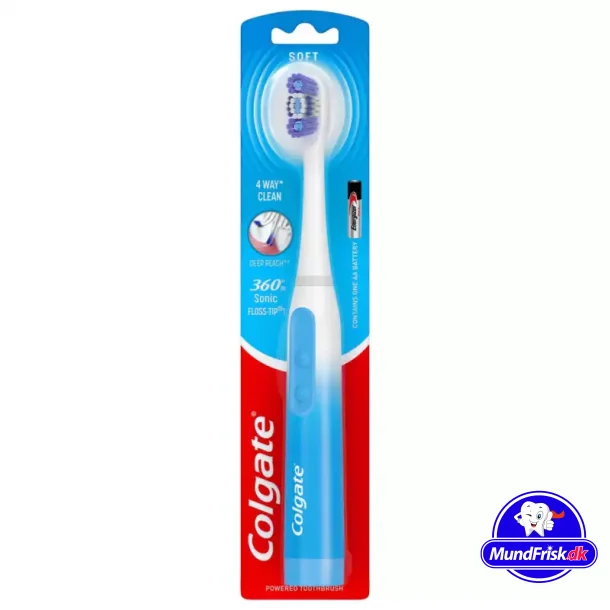 Colgate Batteritandborste 360 ​​Floss-Tip