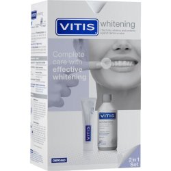 VITIS Hydroxyapatit Whitening 2-in-1 Set (Zahnpasta 100 ml + Mundsp�lung 500 ml)