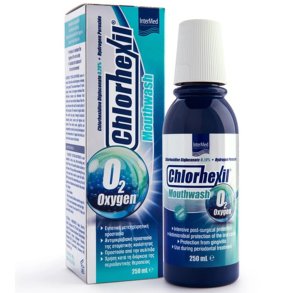 InterMed Chlorhexil O2 Oxygen Munsk�lj med 0,20 % klorhexidin & v�teperoxid (250 ml)