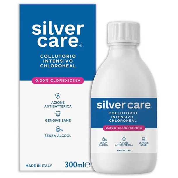 Silver Care Intensive Chlorheal Mondwater 0,20 % Chlorhexidine (300 ml)