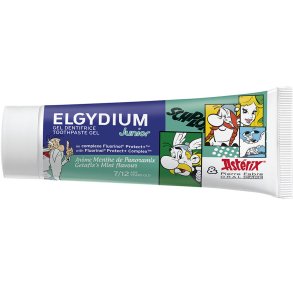 ELGYDIUM Asterix Junior Barntandkr�m Mild Mint 7-12 �r � 50 ml