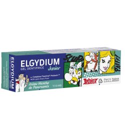ELGYDIUM Asterix Junior Barntandkr�m Mild Mint 7-12 �r � 50 ml