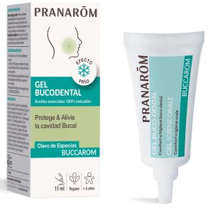 Pranar�m Buccarom Mungel f�r k�nsligt tandk�tt (15 ml)