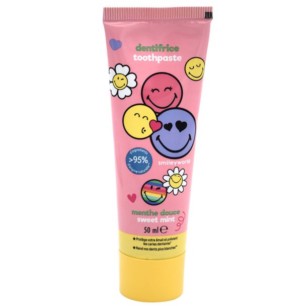 Smiley World Barntandkr�m Sweet Mint (50 ml)