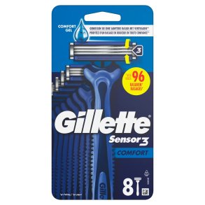 Gillette Sensor3 Comfort 8-pk. Eng�ngsskrapor