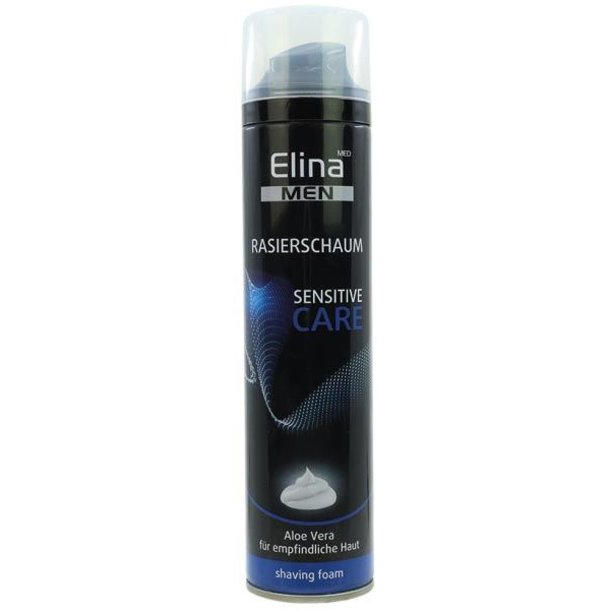 Elina Men Sensitive Care Rakskum med Aloe Vera (300 ml)