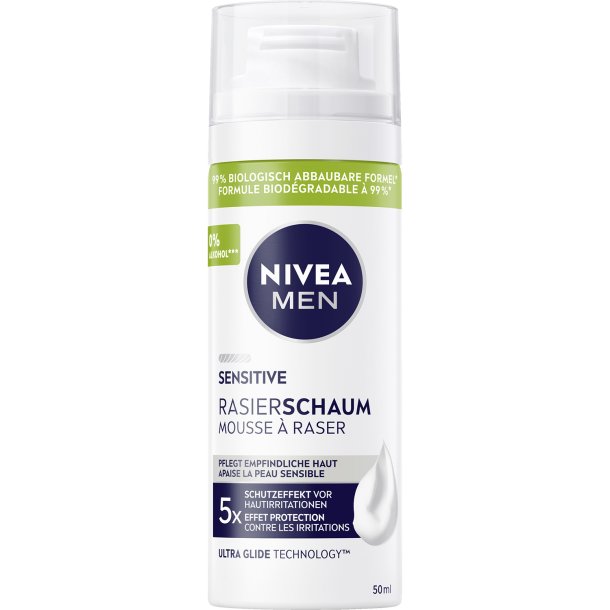 Nivea Rasierschaum Sensitive 50 ml.