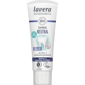Lavera Neutral tannkremgel uten fluor 75 ml � sk�nsom pleie for sensitive tenner og tannkj�tt