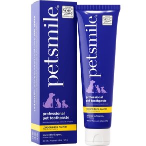 Petsmile Professional Pet London Broil - Zahnpasta f�r Hunde & Katzen (119 g)
