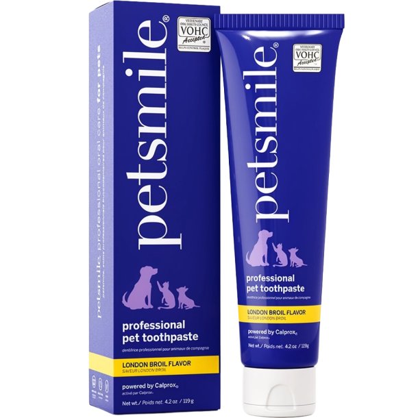 Petsmile Professional Pet London Broil - Zahnpasta f�r Hunde &amp; Katzen (119 g)