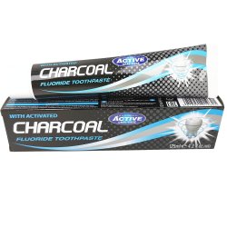 Whitening Tandpasta Active Oral Care Charcoal 125 ml