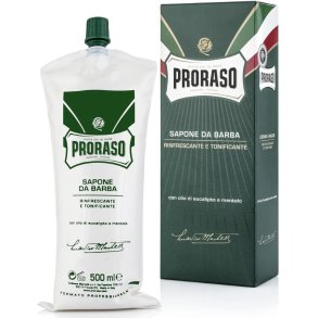 Rasierseife PRORASO Refreshing Shaving Soap mit Eucalyptus & Menthol (500 ml)