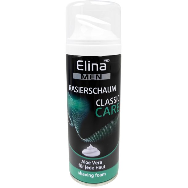 Elina Men Classic Care Rasierschaum mit Aloe Vera (200 ml)