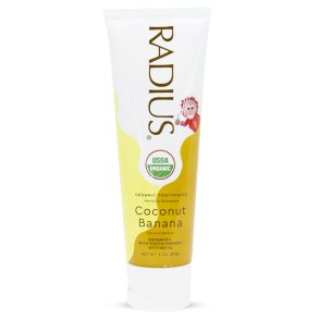 �kologisk B�rnetandpasta RADIUS Organic Coconut Banana (85 g)