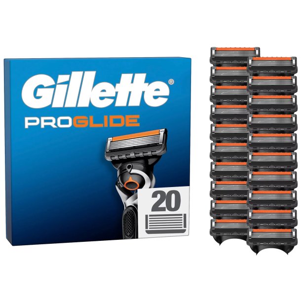 Gillette ProGlide Barberblade (20 stk.)