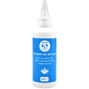 Pet Wiz Zahngel mit Aloe Vera f�r Hunde & Katzen (80 ml)
