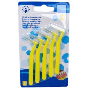 Alba Gewinkelte Interdentalb�rsten Medium f�r die t�gliche Interdentalreinigung (5 St.)