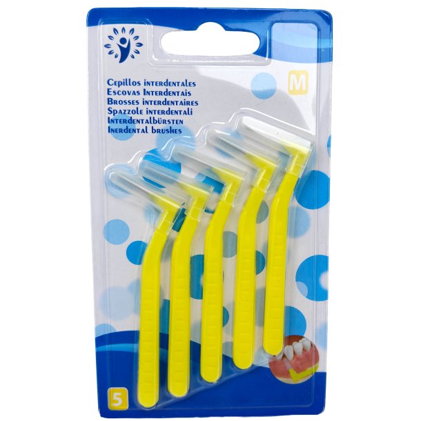 Alba Gewinkelte Interdentalb�rsten Medium f�r die t�gliche Interdentalreinigung (5 St.)