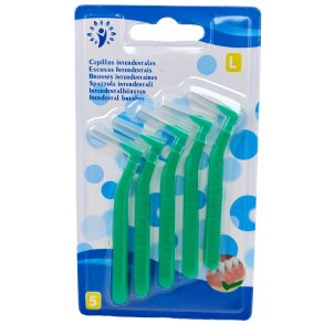 Alba Gewinkelte Interdentalb�rsten Large f�r die t�gliche Interdentalreinigung (5 St.)