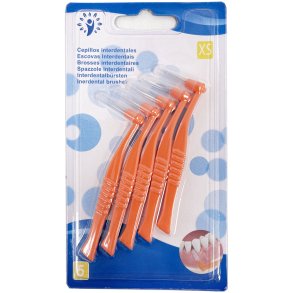 Alba gewinkelte Interdentalb�rsten Extra Small f�r schmale Zahnzwischenr�ume (5 St.)