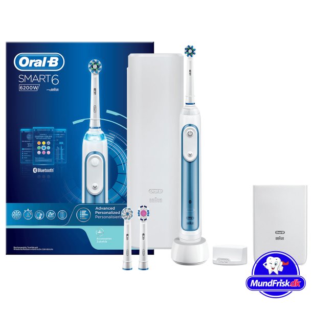 Oral-B Smart 6 6200W CROSSACTION El-Tandbrste