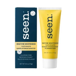 SEEN Enzyme Whitening tandpasta med Hydroxyapatit � fluorfri, 113 g