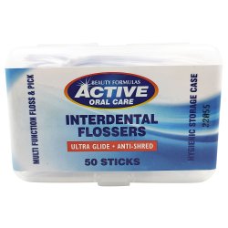 Tandtrdsbjler Active Oral Care Interdental Flossers 50 stk.
